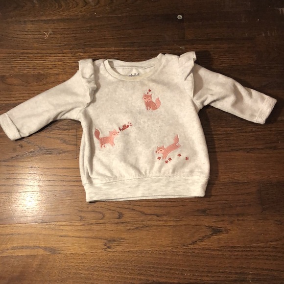 Child of Mine Baby Girl Top & Leggings 2pc Outfit - Picture 2 of 7